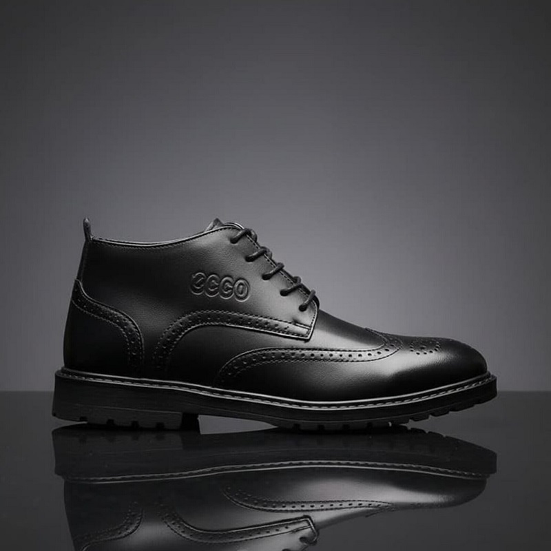 نیم بوت مردانه COCO مشکی مدلSalivan